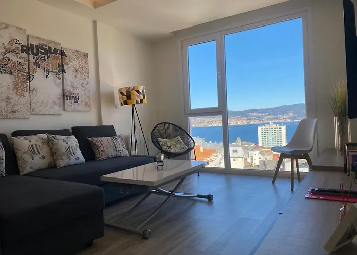 شقة Centro Vistas 180grados Ria De - Precioso فيجو