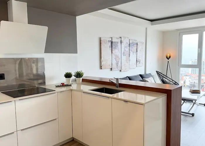 Centro Vistas 180grados Ria De - Precioso شقة *