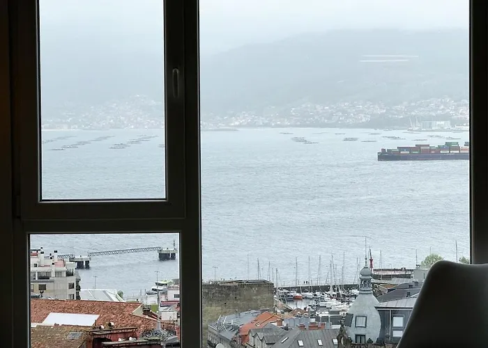 شقة Centro Vistas 180grados Ria De - Precioso فيجو